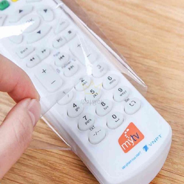 리모콘 필름 5매 먼지덮개
