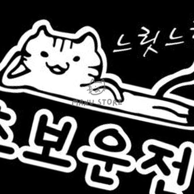 운전연습데칼 차량주의스티커 차량안내스티커