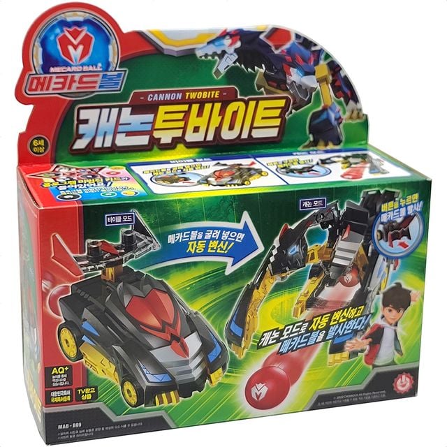 변신 로봇 자동차 메카드볼 캐논투바이트