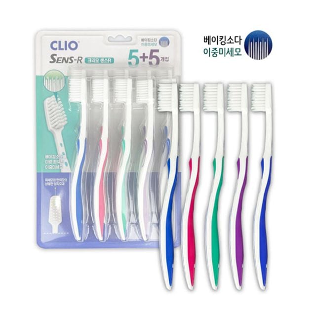 IS-M크리오 센스R 이중미세모 칫솔모 10개입
