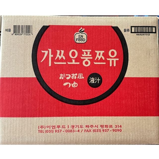 쯔유(이엔푸드 1.8L) X6