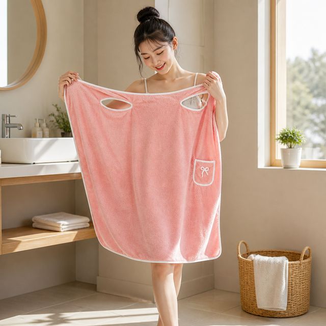 목욕가운 샤워타올 비치타올 원피스형 욕실용품 바스가운