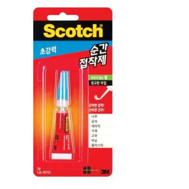 순간접착제 2g 목재접착제 강력본드 다용도접착제 강력접착제