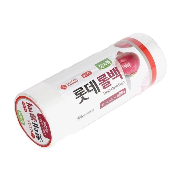 실속형 위생롤백 400매입 17x25cm 업소용롤백 대용량롤백 롤비닐봉투