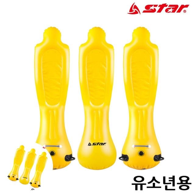 축구연습용품 축구트레이닝 훈련용 에어 마네킹 유소년 165cm 3개입 가방세트