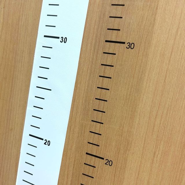 2M 키재기 줄자 스티커 어린이집 태권도 수영장