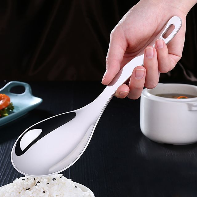 스텐 요리 숟가락, 큰스푼 수프 뒤집개 - 이미지 6
