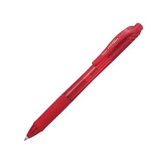 0.7mm 적색 잉크 젤펜 필기구 - 이미지 1