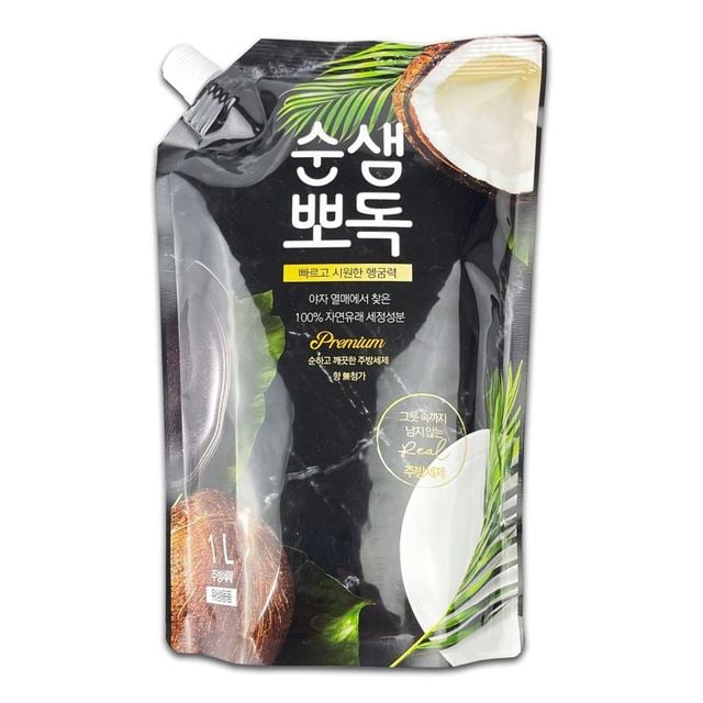 무향 주방세제 1000ml 리필 주방용 액체세제 - 이미지 1