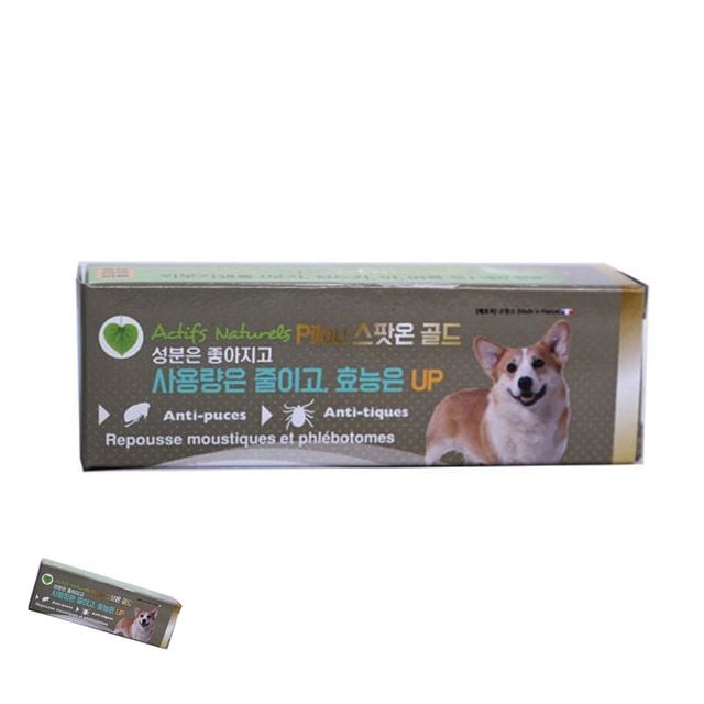 강아지진드기퇴치 강아지해충방지 스팟온 골드 1P 중형견용 1.5ml