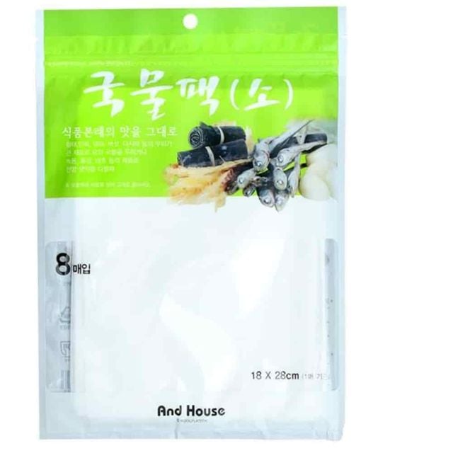 국물팩 소 8매 육수백 거름망 국물백 티백주머니