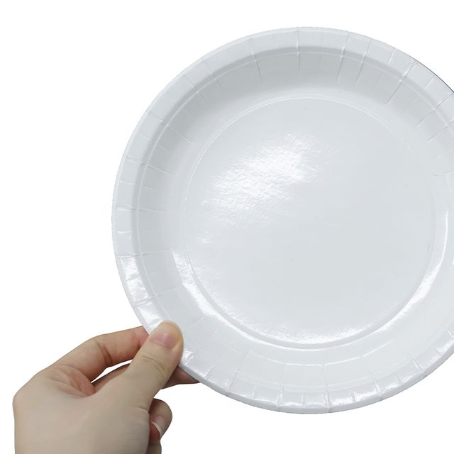 종이접시 10매 간식접시 파티접시 - 이미지 4