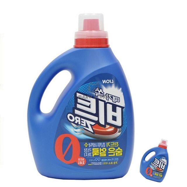 세탁세제 대용량세탁기세제 액체세제 2.4L 제로 용기 1EA