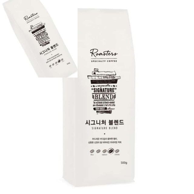 할리스 원두커피 시그니처 블렌드 500g 생두로스팅 프리미엄원두 커피원두대용량 커피용품