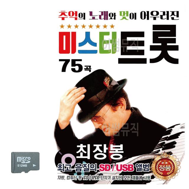 추억의 노래와 멋 최장봉 미스터트롯 SD 노래