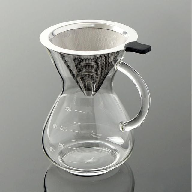 2중 스텐 필터 드립서버 세트 400ml