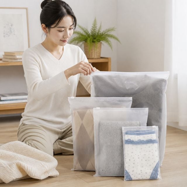 지퍼백 보관 파우치 주방 소모품 비닐팩 밀봉 폴리백