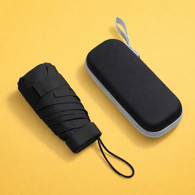 접이식 우양산 블랙 경량우산 3단우산 - 이미지 1