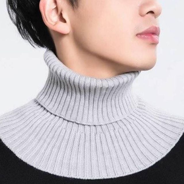 페이크목폴라 목만있는 넥워머 레이어드 공갈 목티 목폴라