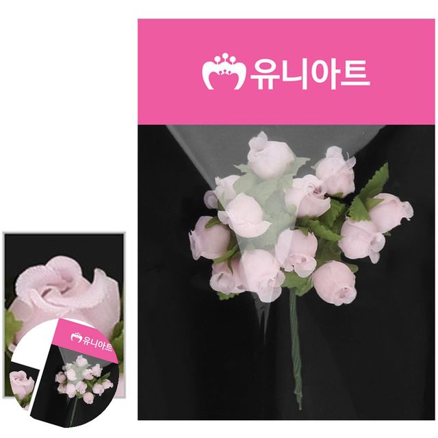 조화장식 가짜꽃소품 항장미 분홍