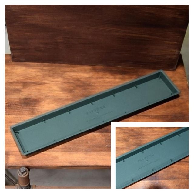 플라스틱 수반 테이블데코 쌍장 48cm 화분받침대 화분물받이 물받침대 화분받침