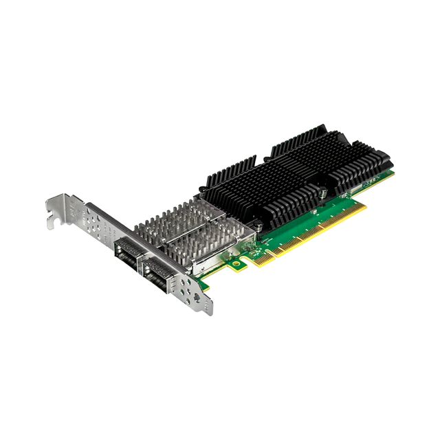 서버용 듀얼포트 QSFP28 100G 기가비트 랜카드 PCI-E RDMA SR-IOV 광패치코드 구리 PC 컴퓨터 이더넷 확장 - 이미지 5