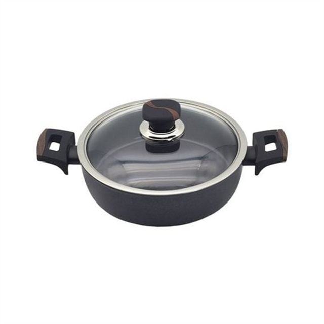 ih 전골 냄비 인덕션 전골 냄비 스테인리스 24cm 가정용 주방 깊은 멀티 국물 내열 찌개