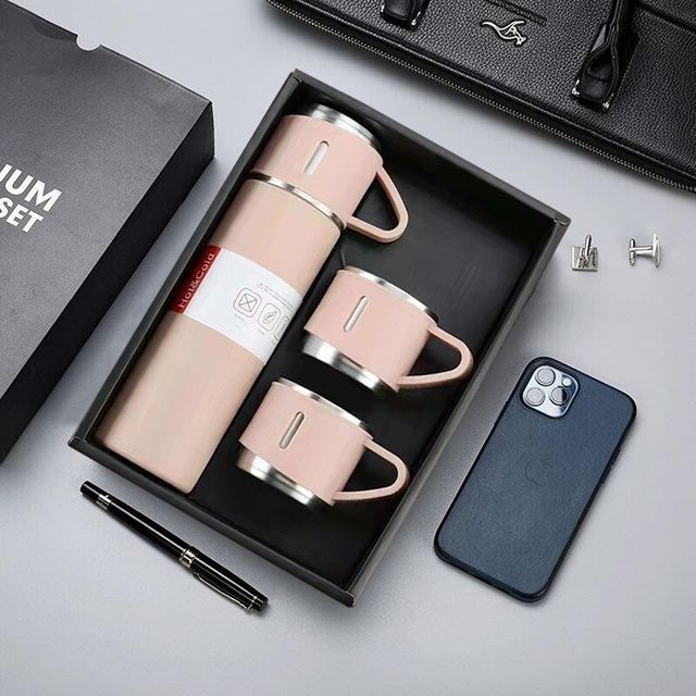 북유럽 세라믹 식기 세트 블랙 골드 접시 조합 500ml - 이미지 4