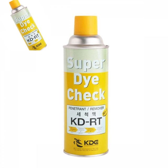 경도양행 슈퍼 다이체크 세척액 450ml 보수작업 용접검사 크랙검사 검사장비