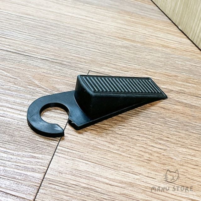 문끼임방지 방문고정 블랙 도어스토퍼 1P