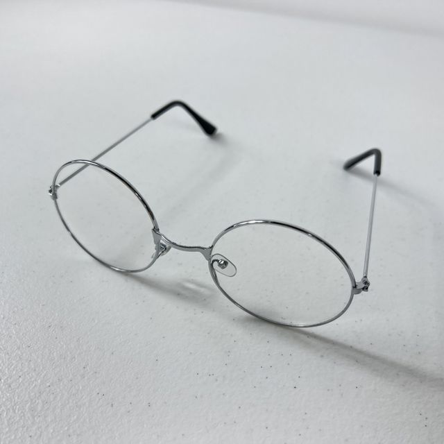 메탈 동그란 패션 안경 - 이미지 7