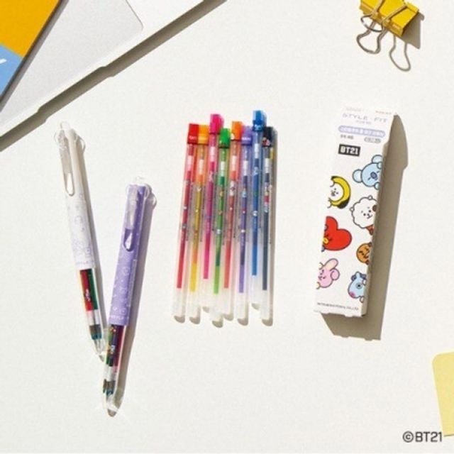혜명몰 유니 BT21 볼펜리필심 UMR-179BT-38 0.38mm 바이올렛 망 - 개 (1개입) 볼펜심교체 문구용품 필기구