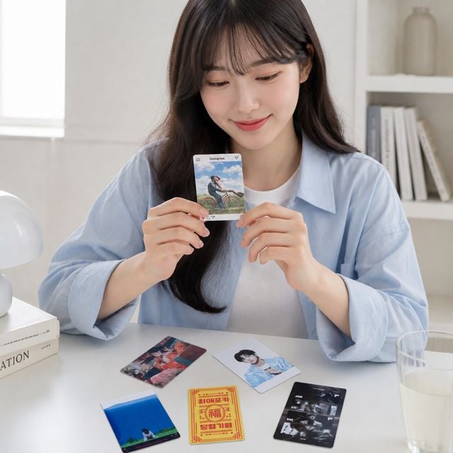 PVC 포토카드 양면 인쇄 커스텀 포카 인화 발주 아이돌 굿즈 사진 출력 주문