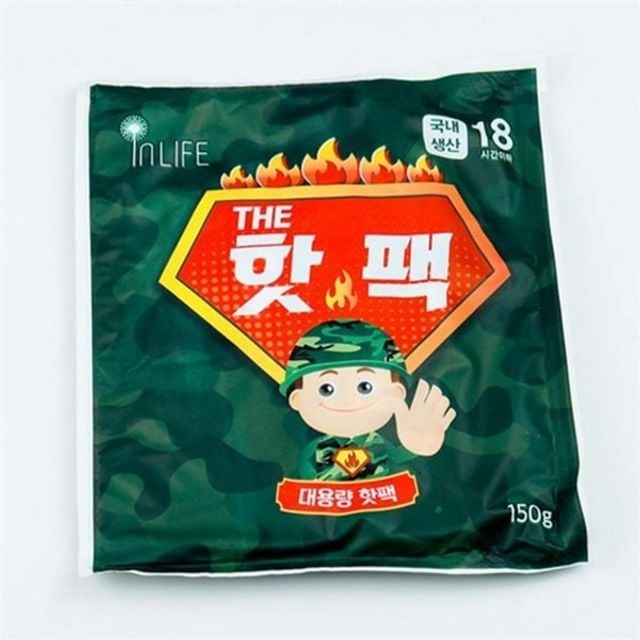 손 난로 핫 대용량 핫 오래가는 휴대용 일회용 붙이는 겨울철 파우치 보온