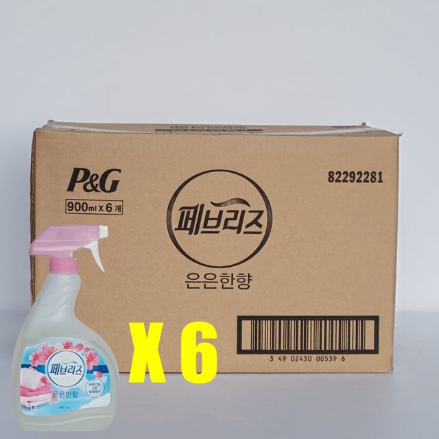 페브리즈 900ml 냄새제거 6개(1box) - 이미지 2