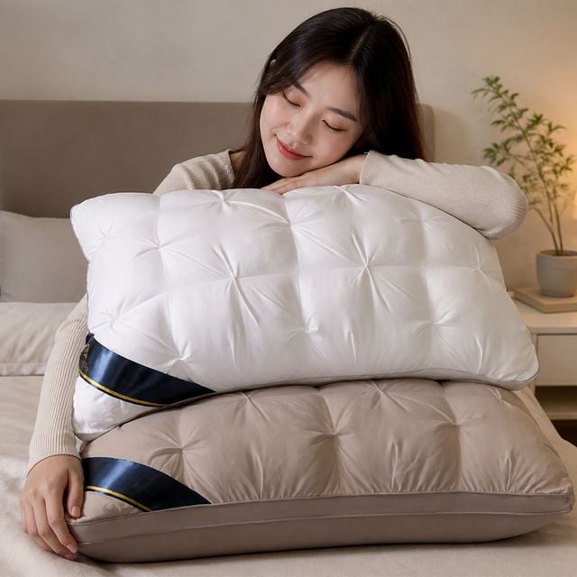 리포즈 1000g 74x48 경추 퀼팅 솜통 - 이미지 1