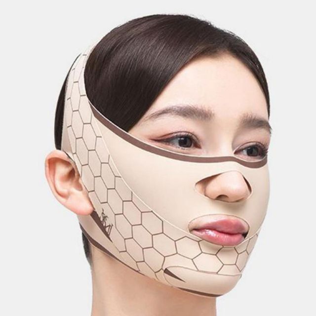브이 라인 밴드 얼굴 리프팅 이중턱 턱살