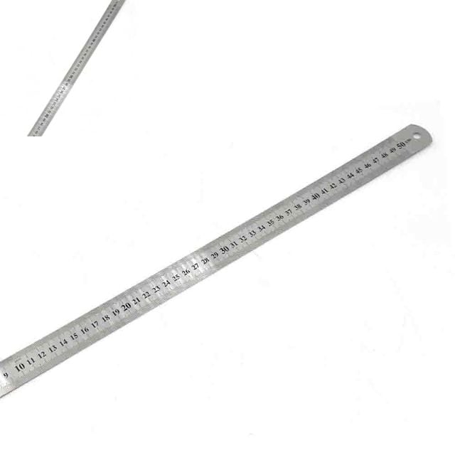 50cm 철자 측정자 스틸자 컷팅자 다용도자