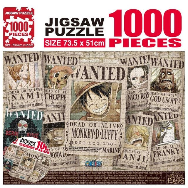 직쏘퍼즐 청소년퍼즐 원피스 직소퍼즐 1000pcs 뉴 현상수배 V2
