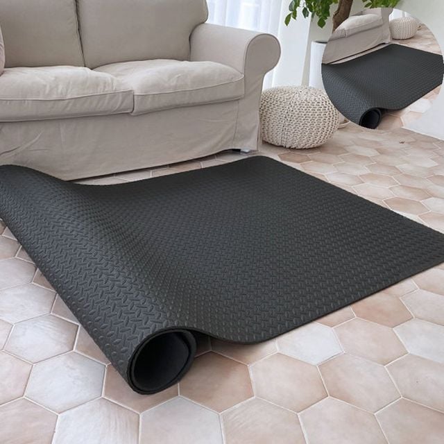 놀이방매트 다용도롤매트 롤매트 235 x 115mm 블랙