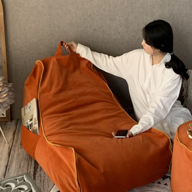스테파니 탈취 제습 위생특허 빈백소파 오렌지색 - 이미지 5