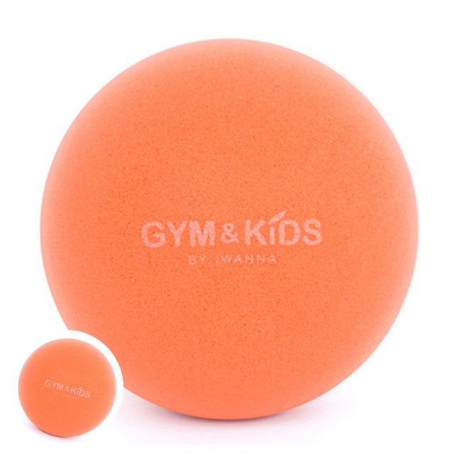 실내장난감 유치원운동 아기공 짐앤키즈 무소음 탱탱볼 18cm 캔디 핑크 유아공 소프트볼 아기완구
