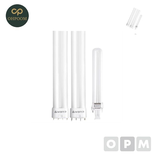 led등 주광색램프 컴팩트형광램프 55W x 540 37.5 주광색