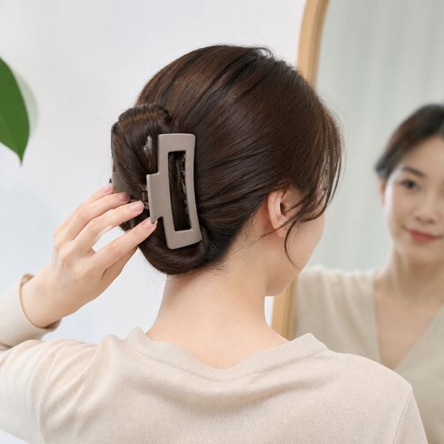 헤어집게핀 헤어액세서리 올림머리핀 10.5cm - 이미지 1