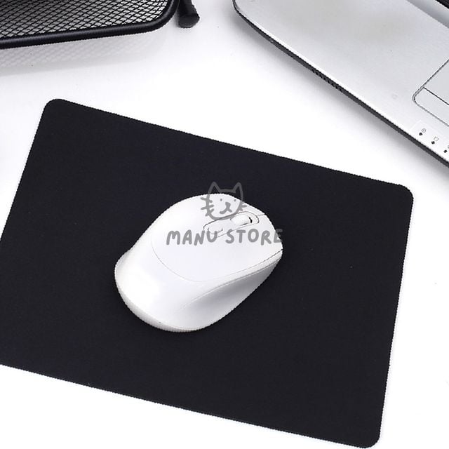 데스크깔판 노트북용품 논슬립 마우스패드 22x18cm