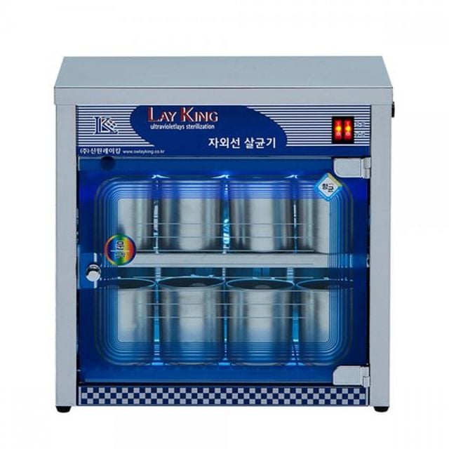 업소용 자외선 컵건조기, 학교 식기건조기 30개 컵회수대