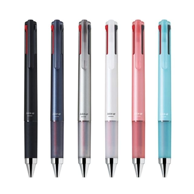 혜명몰 파이롯트 쥬스업 젤펜 3색 0.4mm LKJP-50S4-W 화이트 - 갑 (10개입) 중성펜 프릭션볼 지워지는볼펜 - 이미지 2
