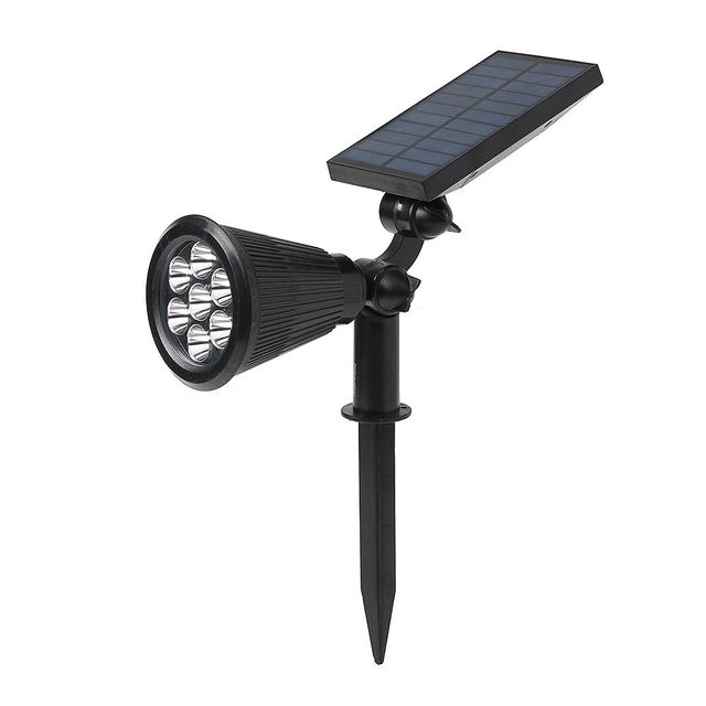 LED 7구 정원등 조명등 마당 충전 전등 야외 외부등 산책로 거리 장식 - 이미지 2