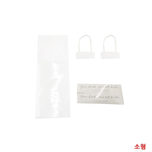 꽃 포장지 비닐봉투 플라워팩 소