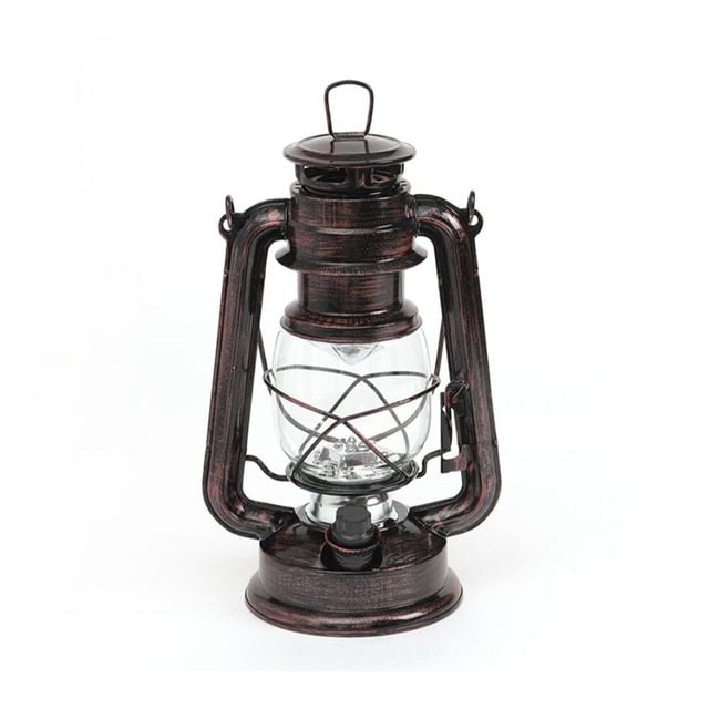 LED 캠핑램프 15x25cm 브론즈 백색전구 감성랜턴 캠핑LED랜턴 led캠핑등